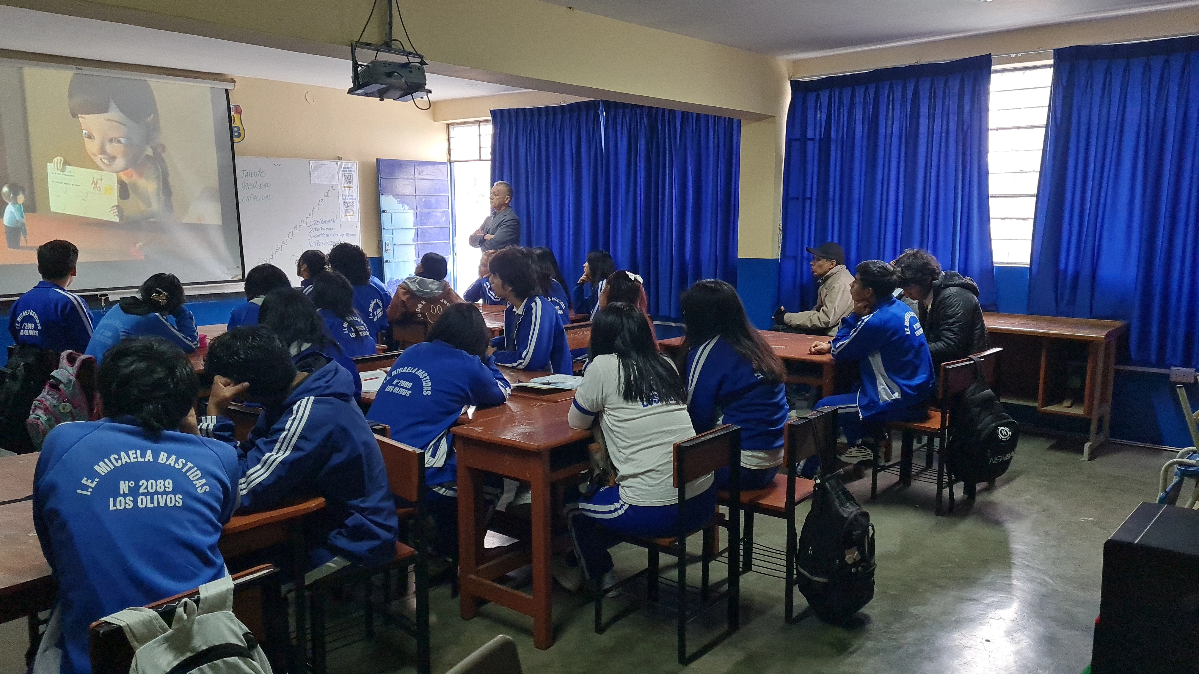Charla Motivacional I.E. Micaela Bastidas